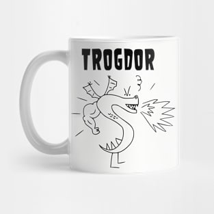 Trogdor Christmas Mug